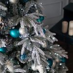 Заснеженная Ель премиум «ФОРЕСТО» (Литая+пвх) высота от 1.2 до 2.4 м