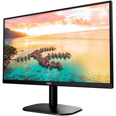 Монитор LCD AOC 23.8" 24B2XH черный (IPS 1920x1080 75Hz 8ms 178/178 250cd 20M:1 D-Sub HDMI1.4)