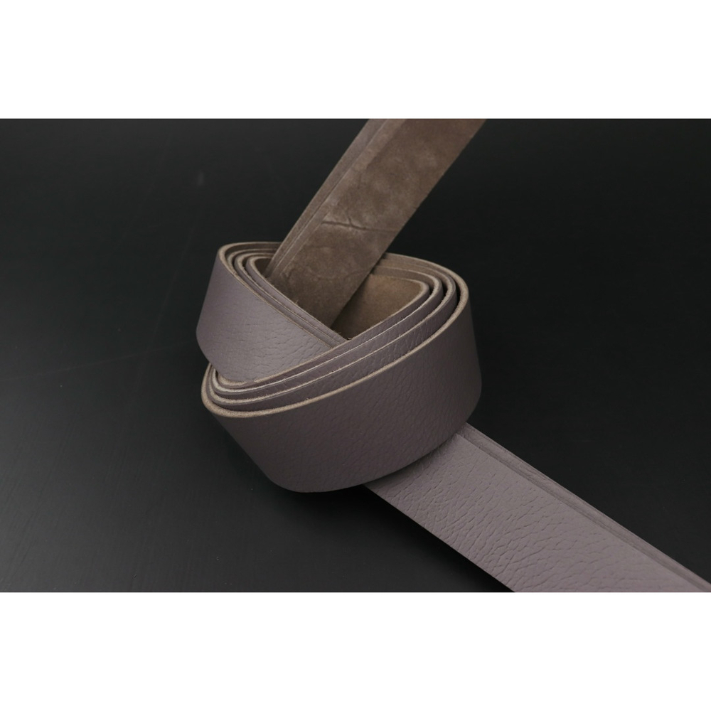 Ременная заготовка серо-фиолетовая с лицевой отделкой + плита Терра