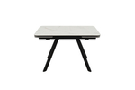 Стол Аврора Леон NEW, Керамогранит, Черный/Calacata vaglioro