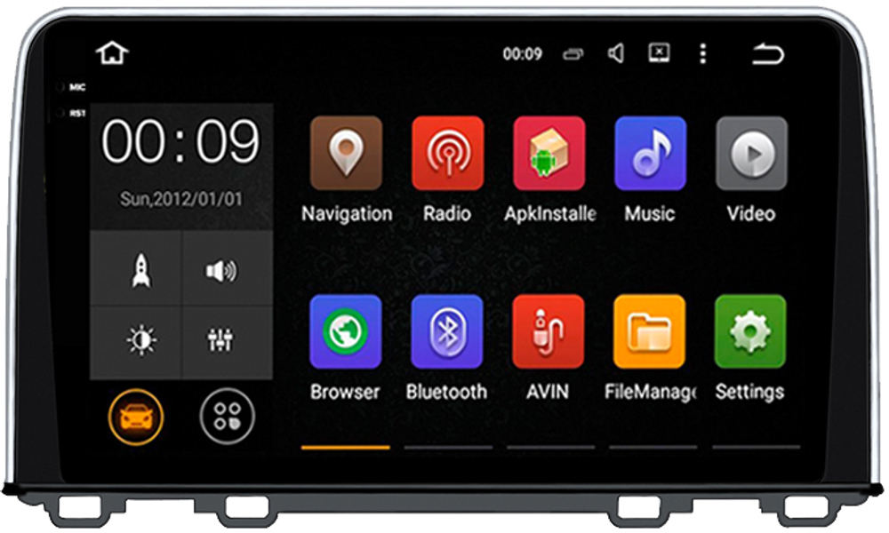 Магнитола для Honda CR-V 2017+ - AIROC 2K RX-1914 Android 13, QLed+2K,  ТОП процессор, 8/128, CarPlay, SIM-слот