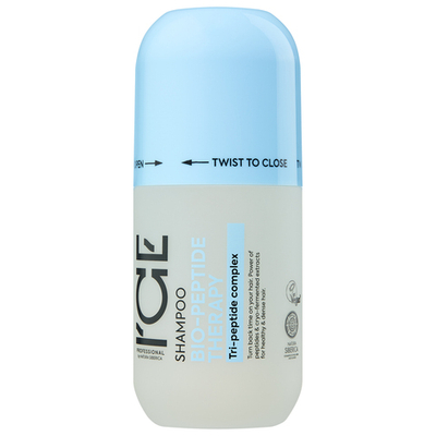Шампунь ICE Shampoo Bio-Peptide Therapy для восстановления и уплотнения тонких и ломких волос - 250 мл.