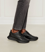 Кожаные кроссовки BOSS BLACK - черный(50529520)