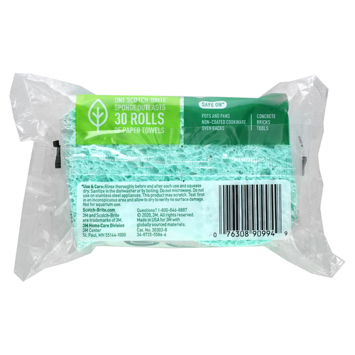 Scotch-Brite, Очищающие губки для тяжелых условий работы, 3 губки