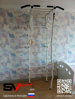 Монтаж шведской стенки Sv Sport в бетонные, кирпичные стены