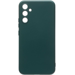 Накладка Samsung A34 5G силикон матовый темно-зеленый Soft Case Zibelino