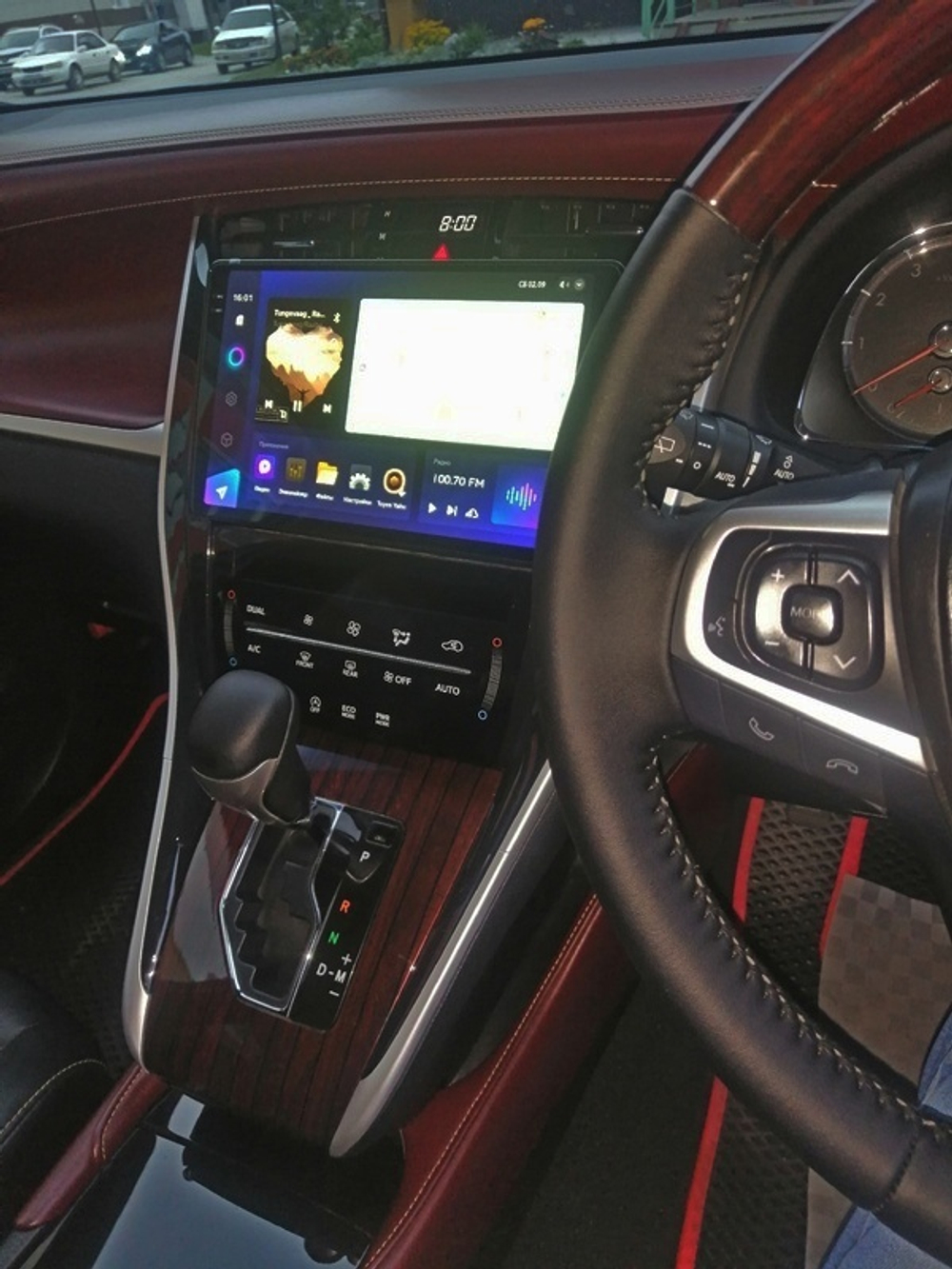 Магнитола для Toyota Harrier 3 XU60 2013-2017 (большая рамка) - Teyes CC3-2K на Android 10, 2K QLED, ТОП процессор, CarPlay, 4G SIM-слот