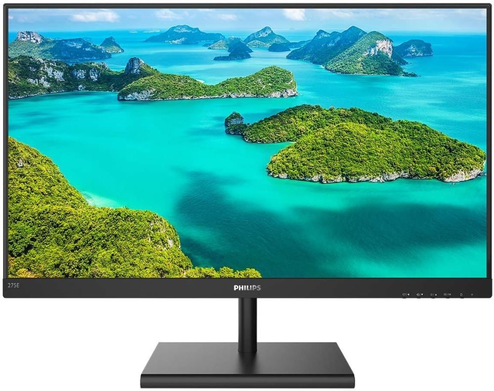 Монитор Philips 275E1S/01 черный