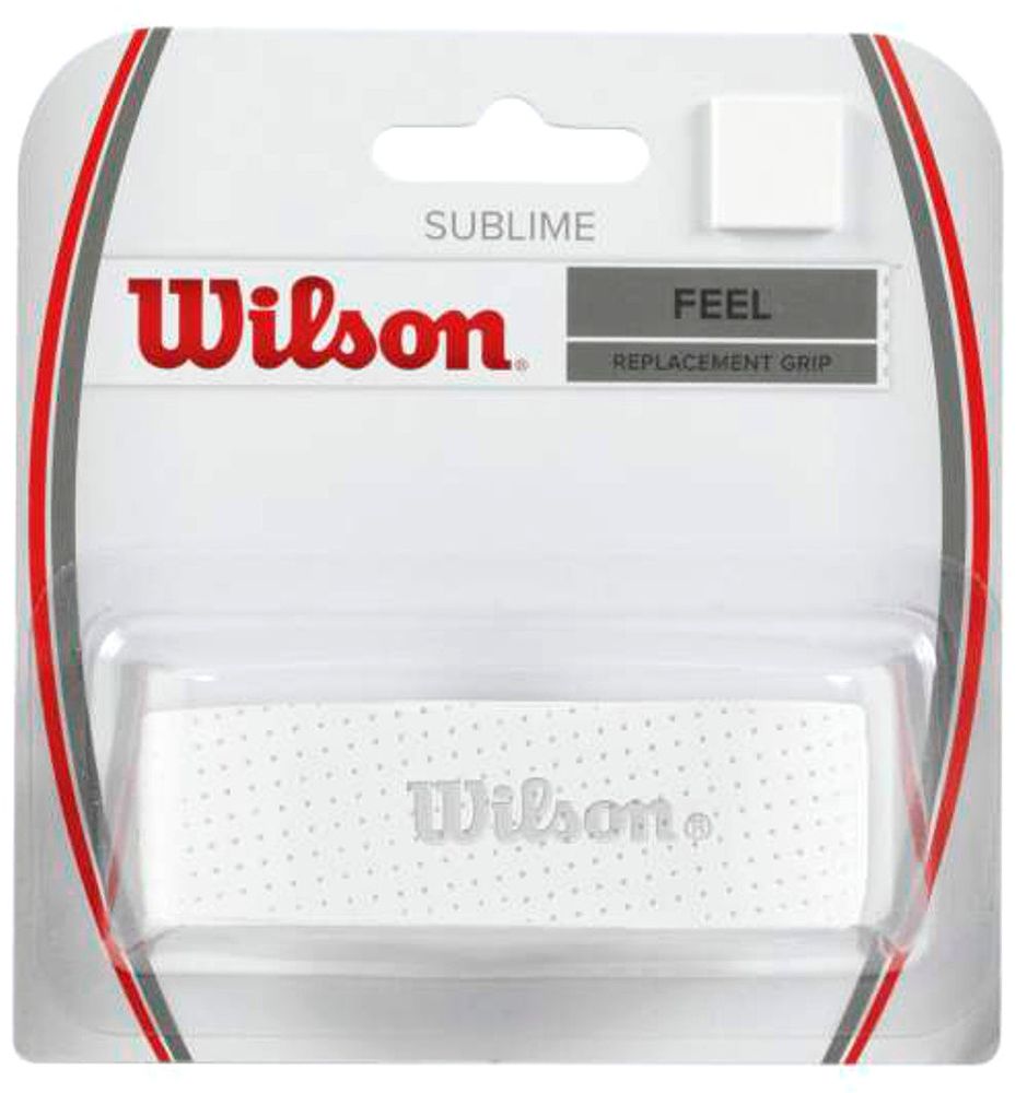 Теннисные намотки базовые Wilson Sublime Grip 1P - белый