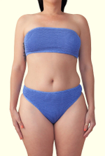 Трусы купальные бразильяна синий