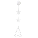 Фигура светодиодная «Елочка» 15*19 см (батарейки 3 ААА), 1 реж, Белый