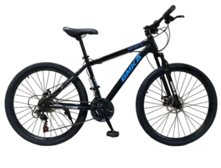 Велосипед GMKA 26" 21скор (стальная рама, дисковые тормоза) Черно-синий (GM26-5)