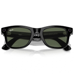 AR очки Ray Ban Wayfarer RW4006 Глянцевый чёрный/Зелёный M 150-50mm (601/71)