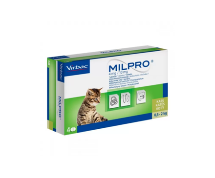 Мильпро для кошек, 2 таблетки