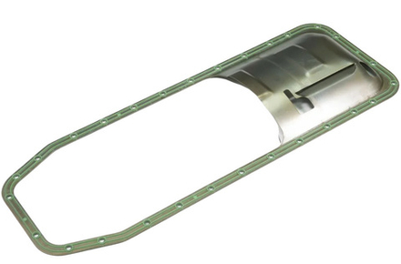 ПРОКЛАДКА ПОДДОНА БЛОКА ЦИЛИНДРОВ (МЕТАЛЛ + СИЛИКОН) СТРОЙМАШ(С ЖЕЛОБОМ) 740.50-1009031