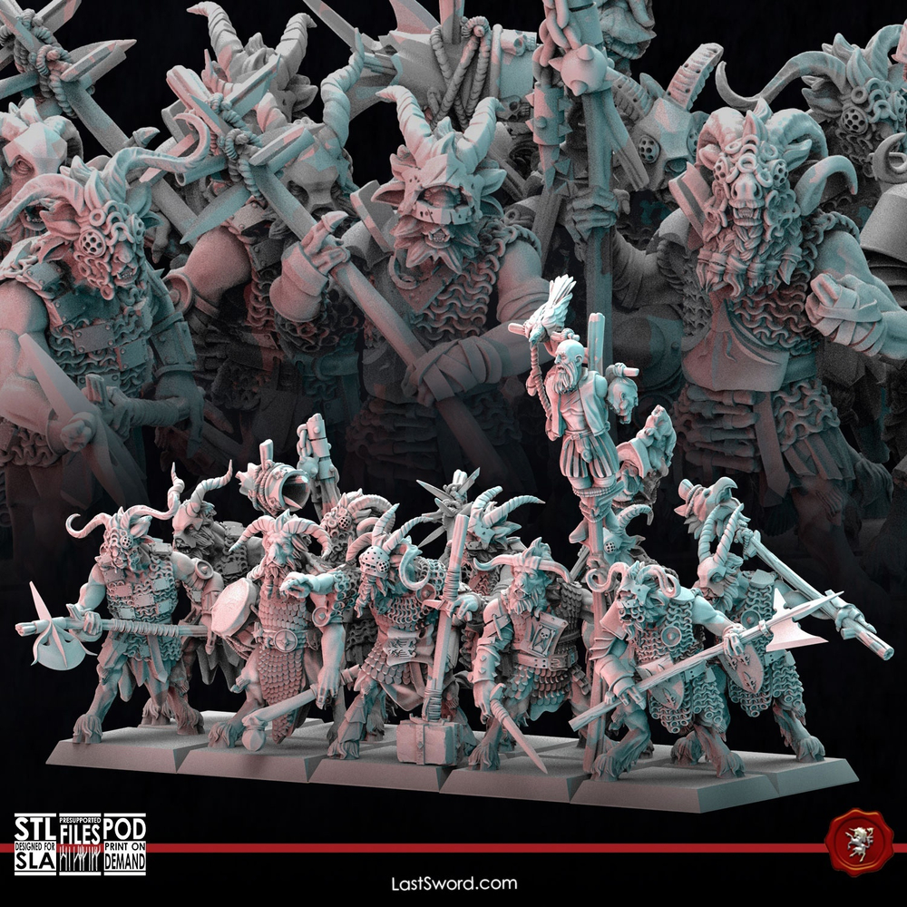 Beastmen Longhorn Bestigors