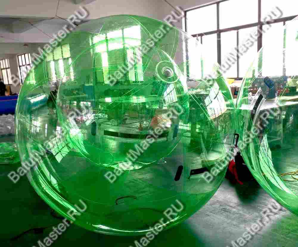 Аттракцион Водный шар ПВХ «Арбуз» 1,5*1,5*1,5 м