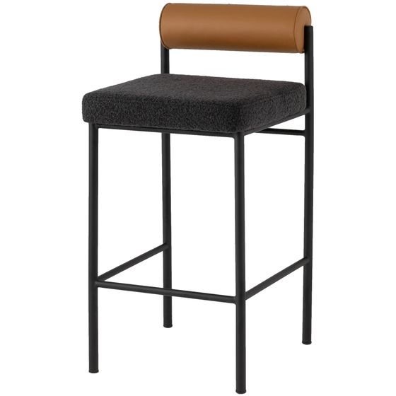 Барный стул Bau темно-серый