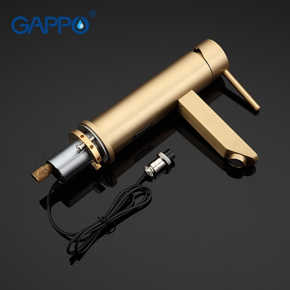 Смеситель GAPPO сенсорный для раковины бронза G520