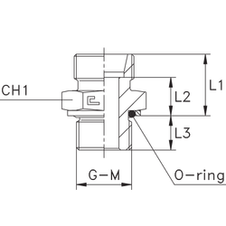 Штуцер FH DL08 12х1.5 (корпус)