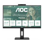 Монитор 23,8" AOC 24P3QW IPS 1920x1080 75Hz 4ms 300cd/m 1000:1 2xHDMI DP 4xUSB 3.2 2x5W WEB Камера