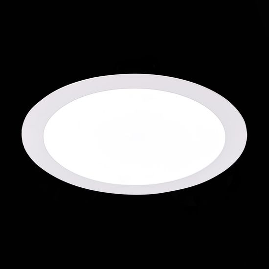 ST209.548.18 Св-к встр. Белый LED 1*18W 4000K 1 350Lm Ra80 110° IP20 D225xH8 90-265V Встраиваемые светильники