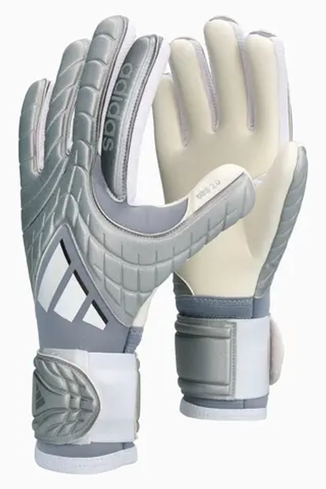 Вратарские перчатки adidas Copa Pro - серебряный