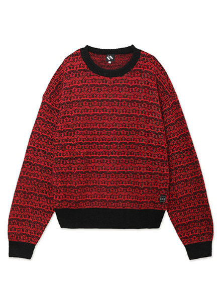 Свитер Вязаный (Round-neck) Shadow Multiple Knit