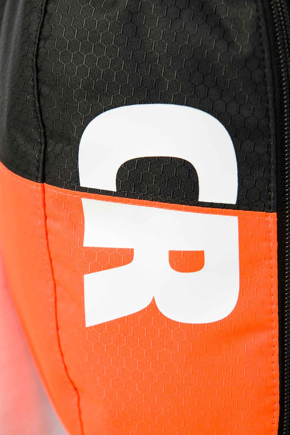 Сумка поясная Codered Hip Bag Large Черный / Флюр оранжевый Соты Оксфорд