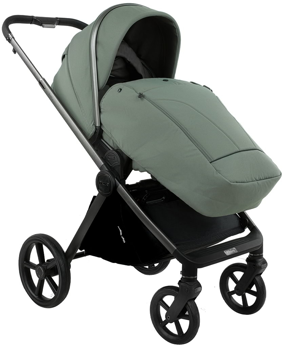 Детская коляска Pituso Teffy 2 в 1 Sage Green/Graphite