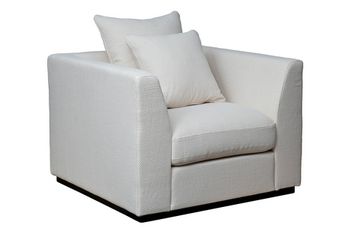 Кресло Roberto рогожка кремовый BOTEGA SVBEG 105*100*90см