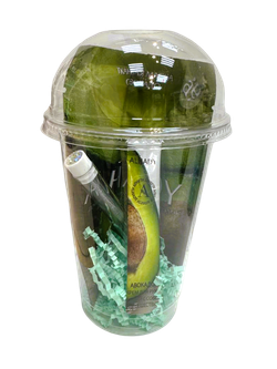 Бьюти-коктейль с щеточкой в колбе (зеленый)