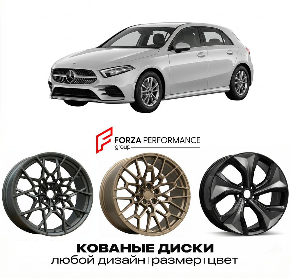 КОВАНЫЕ ДИСКИ для Mercedes-Benz A-Class W177/V177 Рестайлинг 2023-нв Мерседес-Бенц