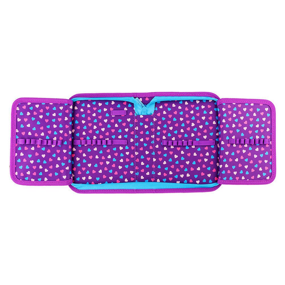 Пенал 1 отделение 200*140*40 Berlingo Bunny, 2 откидных планки, полиэстер