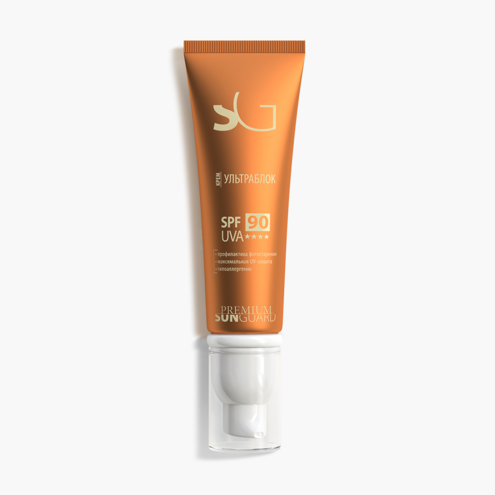 Крем ультраблок SPF 90, UVA****, 50 мл