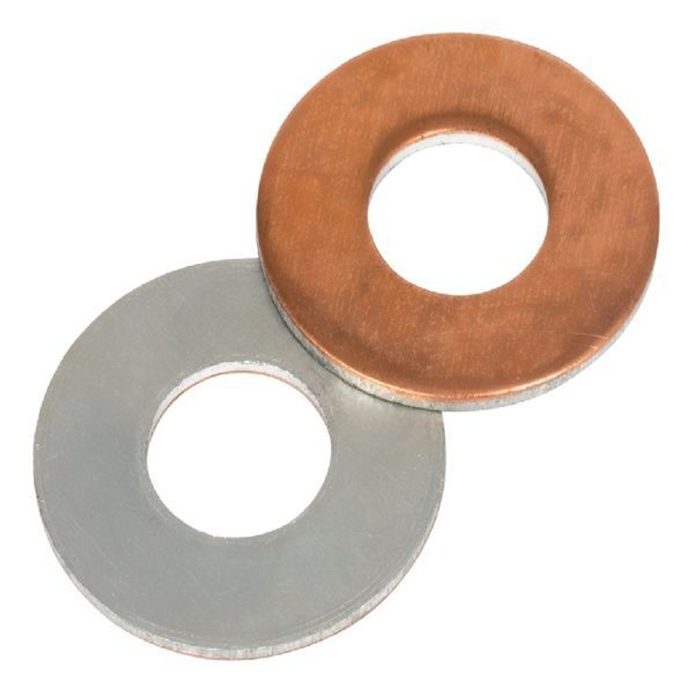 Шайба ШАМ 17/8.5 алюмомедн. EKF sham-17-8.5