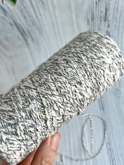 Хлопковая пряжа для вязания с люрексом Cofil Dante