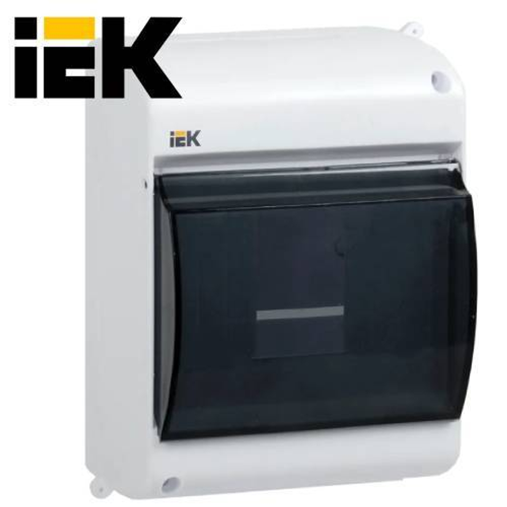 KREPTA 3 Корпус пластиковый КМПн 2/4 IP30 белый IEK