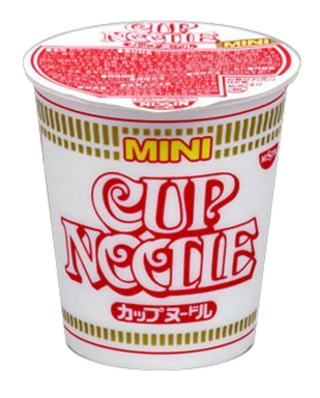 Лапша Nissin Cup Noodle Mini со вкусом креветки и соевого соуса