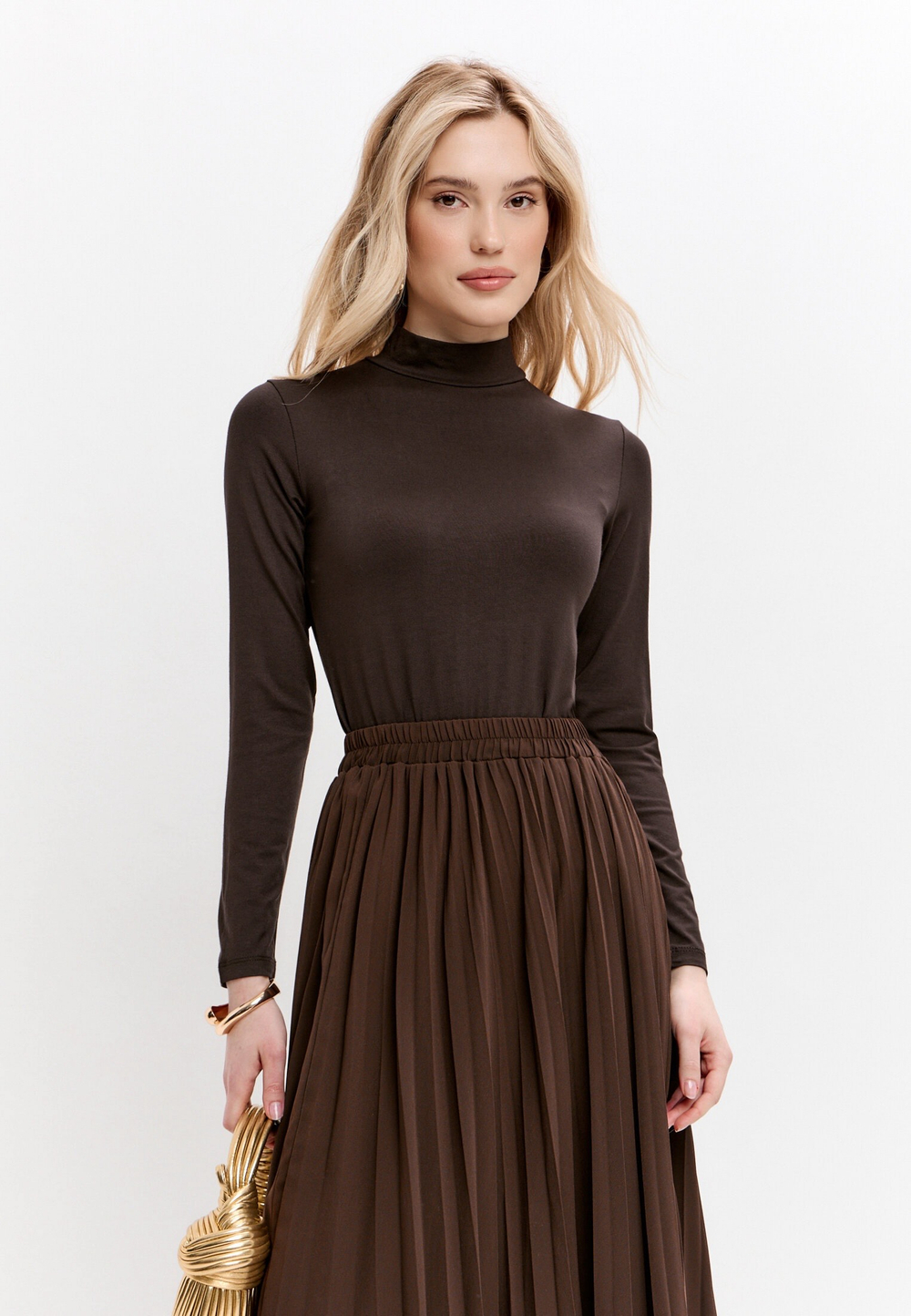 Лонгслив с горлом