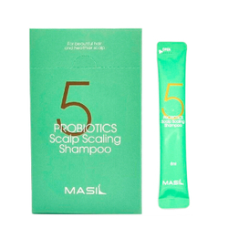 Глубокоочищающий шампунь с пробиотиками Masil 5 Probiotics Scalp Scaling Shampoo, 8мл