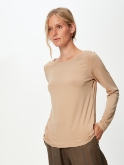 Лонгслив с рукавом 3/4 из вискозы