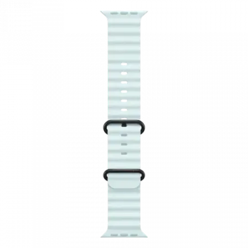 Apple Watch Ultra 2 GPS (2024), 49mm, Black Titanium case, ремешок Ocean "голубой"