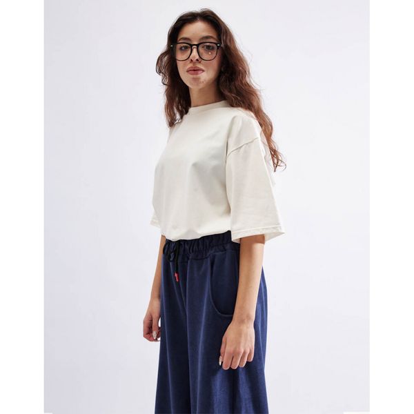 Футболка оверсайз белая - фото 5