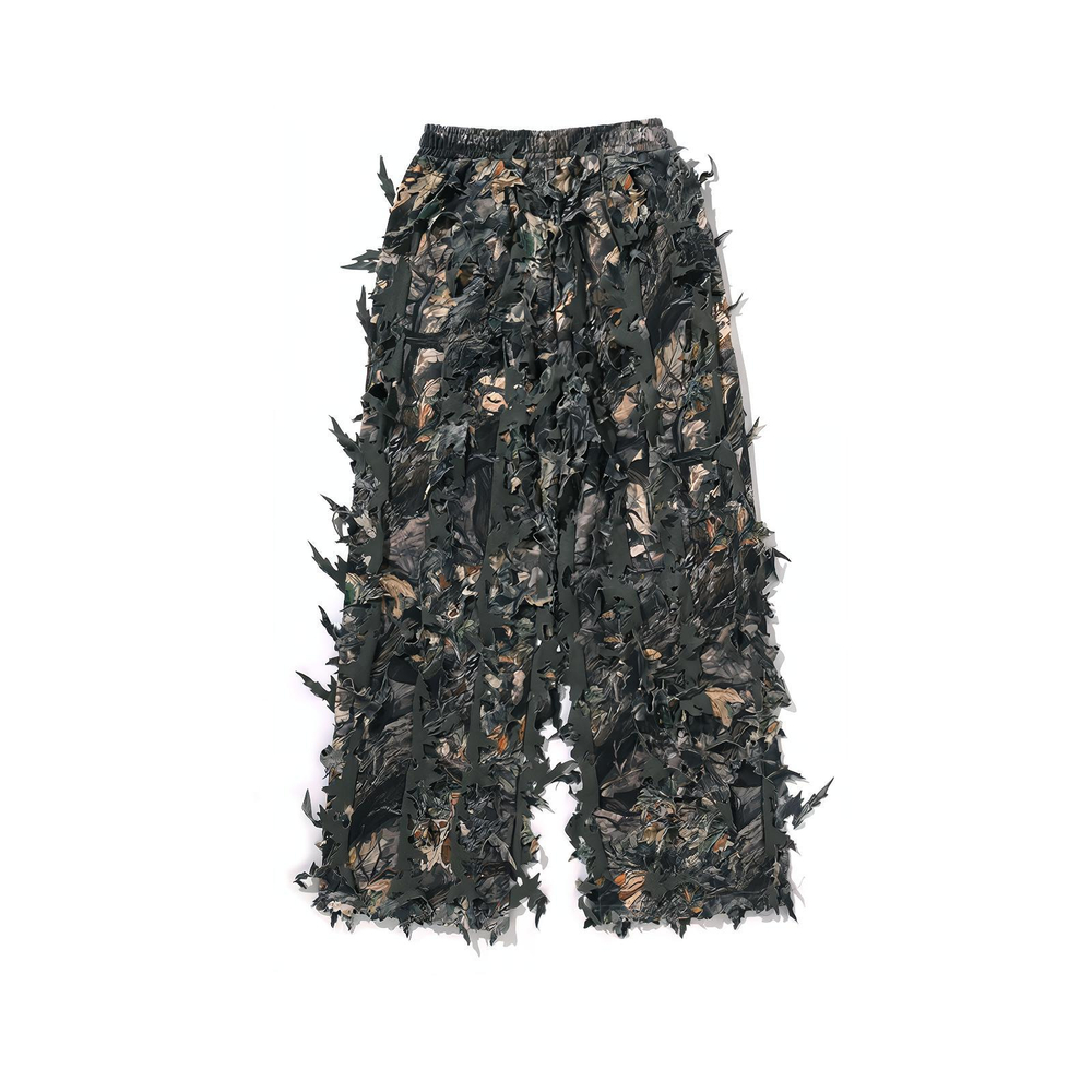 A Bathing Ape Bathing Ape Tree Edge Camo Collection Fw25 Knitted Sweatpants
