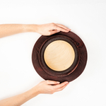 Набор деревянных тарелок из дерева сибирский кедр - 3 шт. TN81