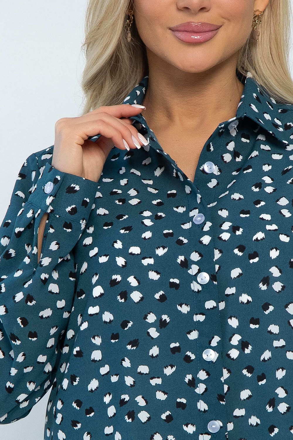 Рубашка Надель (изумруд) Б13474-16М LT Collection