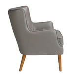 Мягкое кожаное кресло 5085/A978-M5655 с обивкой капитоне