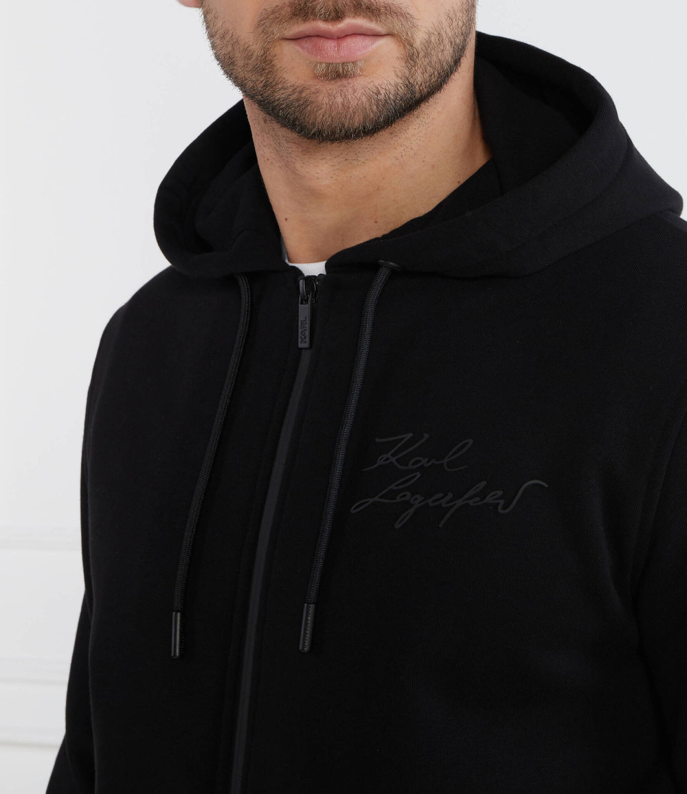 Худи SWEAT HOODY JACKET Karl Lagerfeld - черный(705066 533910)