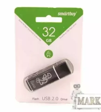 32GB USB Smartbuy Glossy series Black